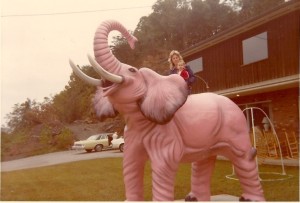 nicole mom pink elephant